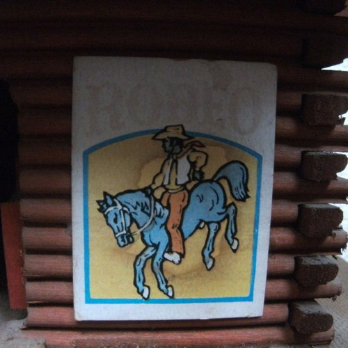 Wooden Western Saloon used, 1970s vintage