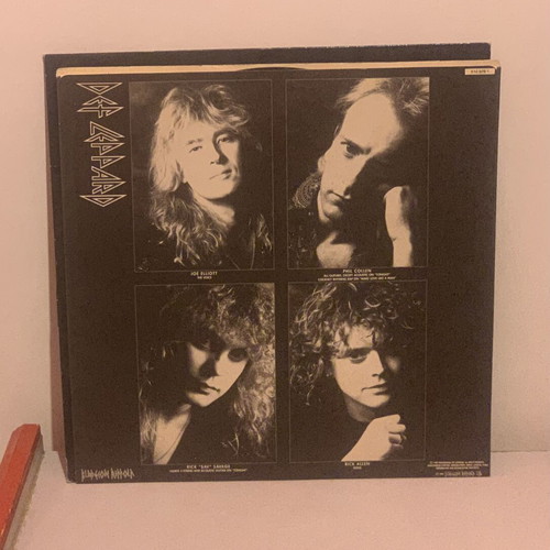 Def Leppard Adrenalize LP used, original Greek press 1992