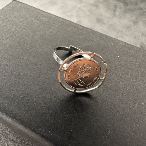 Queen Elizabeth stainless ring new handmade