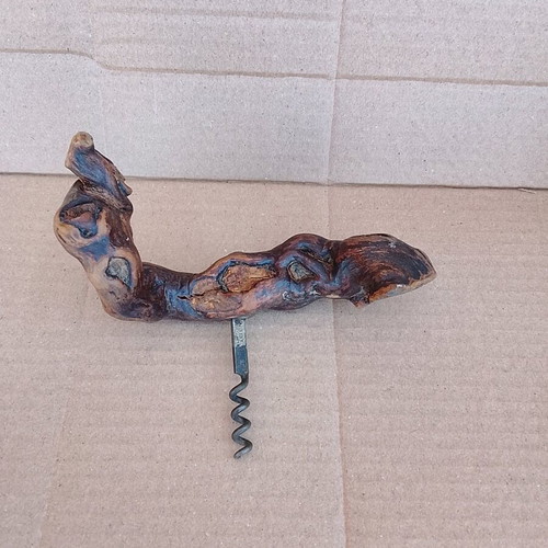 Corkscrew used handmade 17 cm