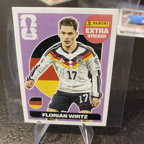 Florian Wirtz Panini Extra Sticker, World Cup 2026