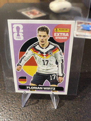 Florian Wirtz Panini Extra Sticker, World Cup 2026