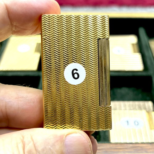 DuPont N6 Slim Gold Lighter like new