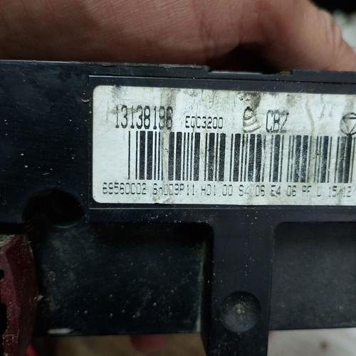 Opel Vectra C air conditioning panel used, 13138196