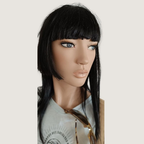 Female wig for window mannequin used