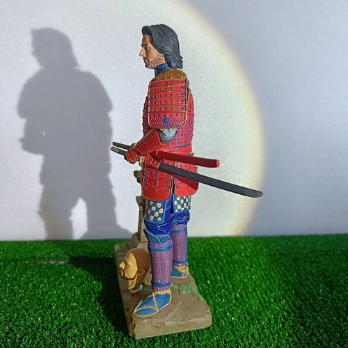 The Last Samurai Tom Cruise 3D Printed Statue like new with 2 heads