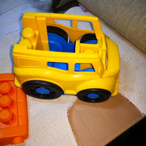Toy car used made in Canada