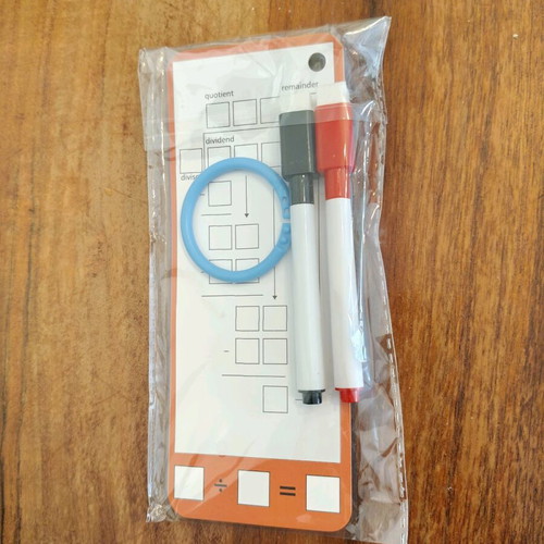 Flash Cards Division 1–12 new set with markers