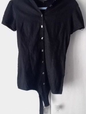 Best Manuel women's bodysuit shirt S/M like new, black