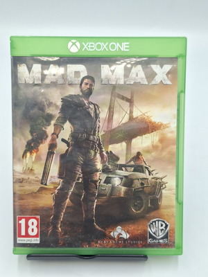 Mad Max Xbox One game disc with case