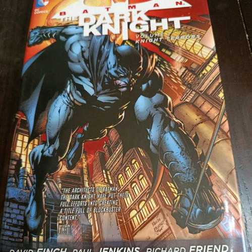 Batman The Dark Knight Vol 1 Knight Terrors hardcover used