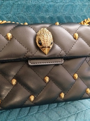Kurt Geiger Kensington τσάντα ώμου σαν καινούργια, μαύρη
