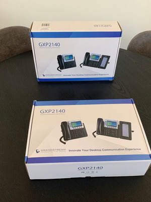 Grandstream GXP2140 IP Phone new, wired, black