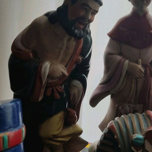 Chinese deity figurines used
