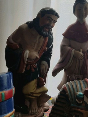 Chinese deity figurines used