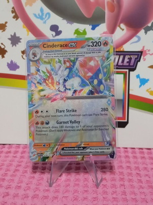 Cinderace ex (ASC 038) Pokemon card Ascended Heroes