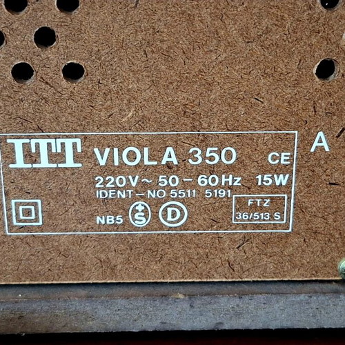 ITT Schaub-Lorenz Viola 250 Stereo like new