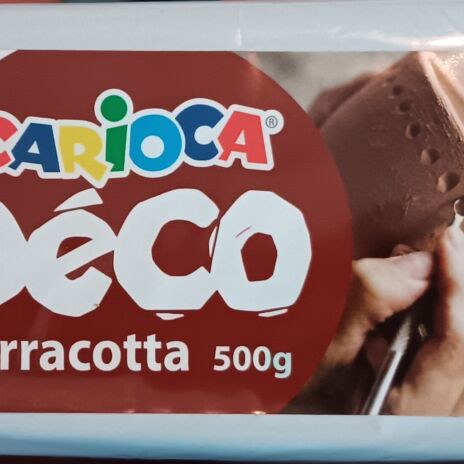 Carioca Deco terracotta paper clay 500g