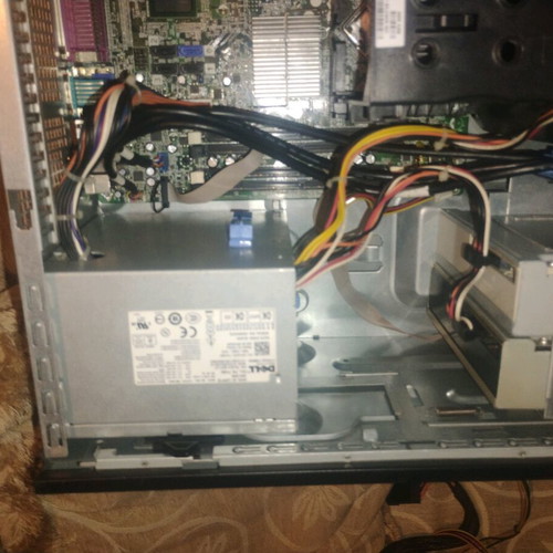 Intel PC used without RAM and storage
