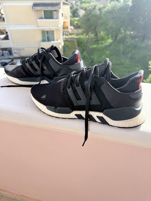 Adidas Equipment ADV/91-18 athletic shoes like new, black, size 46