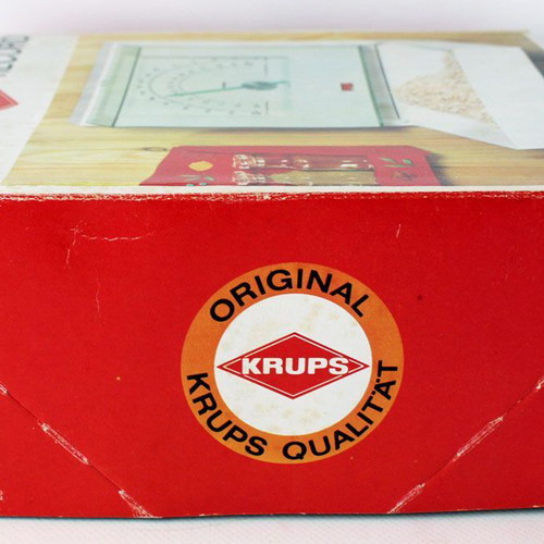 Krups Record Vintage Kitchen Scale 1974 wall-mounted, new, up to 3 kg