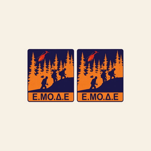 Emblem Stickers EMODE new, set of 2 pieces