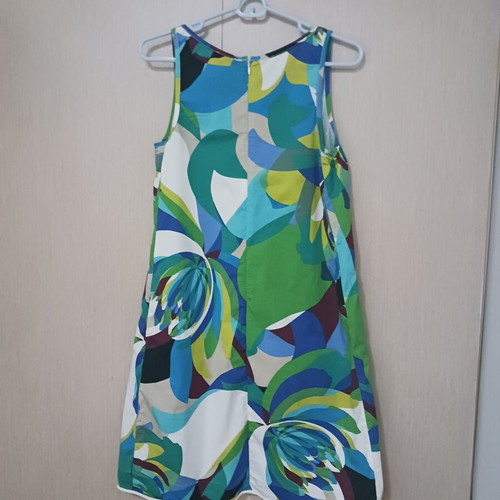 Manolo summer dress used, 100% cotton, sizes S-M, multicolor