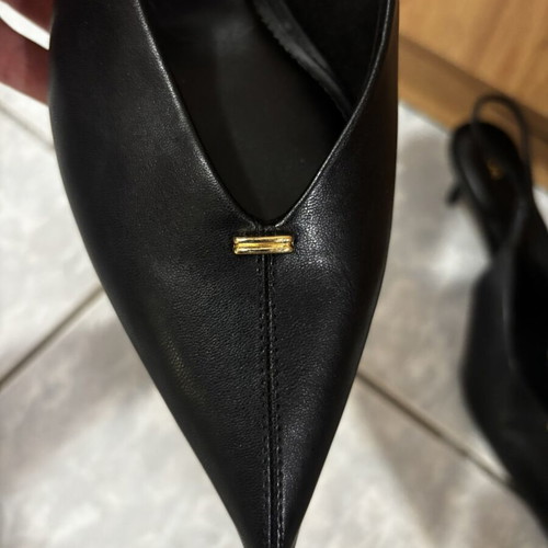 Zara black slingback pumps like new, size 40