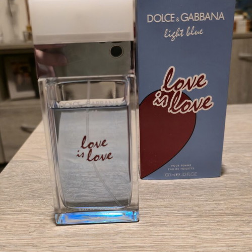 Dolce Gabbana Light Blue Love is Love Eau de Toilette 100 ml like new