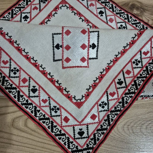 Handmade Panama tablecloths like new