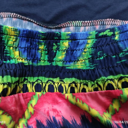 Garantie summer dress multicolored, like new, size medium