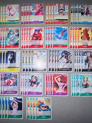 One Piece EB03 C-UN Playsets new with all cards included
