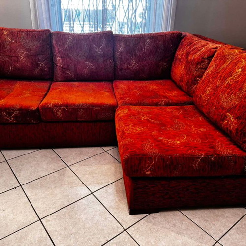 Corner sofa 3-seater with recliner like new