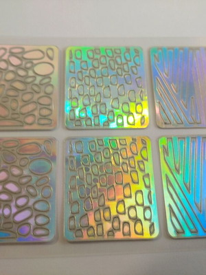 Αυτοκόλλητα 3D με Σχέδιο σε Ασημί Χρώμα, Multi Color No-2, Καινούργια, 36 Σχέδια