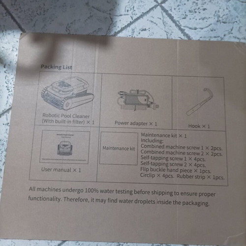 Professional Pool Cleaning Robot Vacuum New