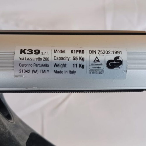 BMW 116 aluminum roof bars like new, 45cm fixpoint mounting