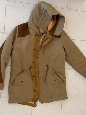 Scotch & Soda The Hydrus Parka ανδρικό μπουφάν μέγεθος Large, μπεζ