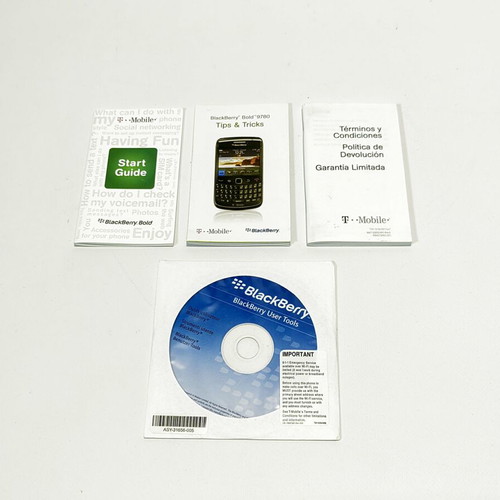 BlackBerry Bold 9780 T-Mobile new with full accessories