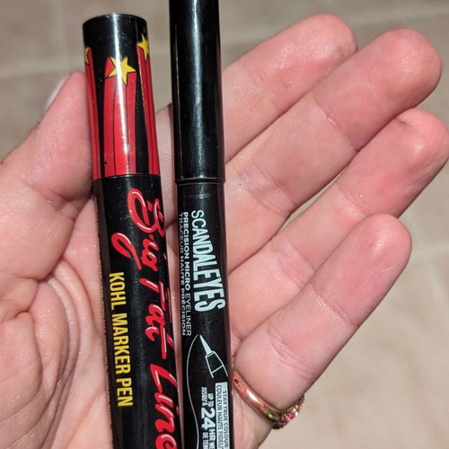 Eyeliner two new, with thin and thick tip