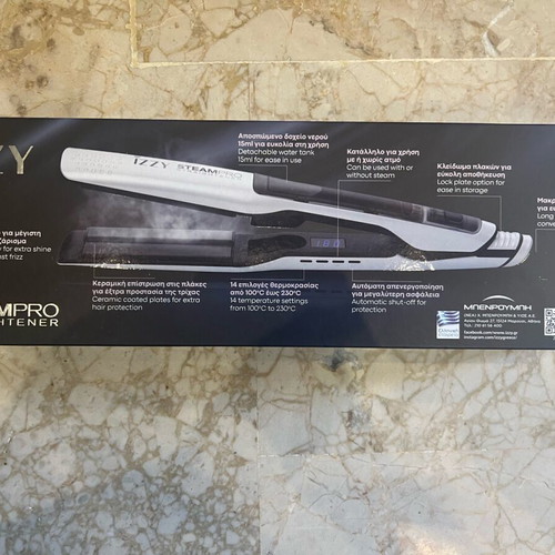 Izzy SteamPro Straightener new