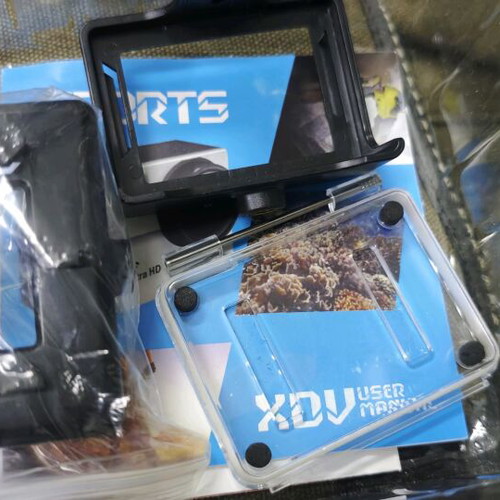Action Cam used, pack of 2 units