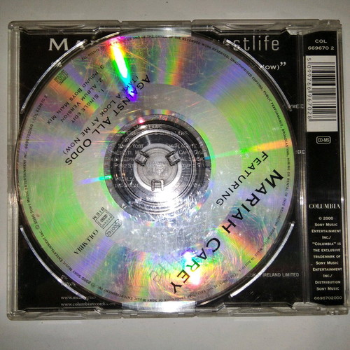 Mariah Carey feat. Westlife Against All Odds CD single used, pop