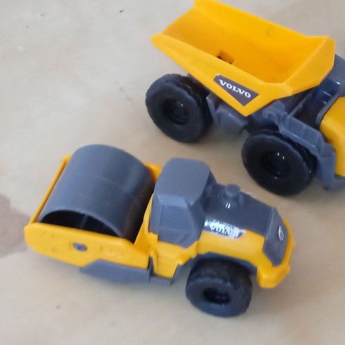 Volvo Dickie Toys vehicle set used, pack of 3