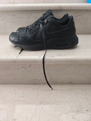 Nike Air Max Excee leather black sneakers size 46