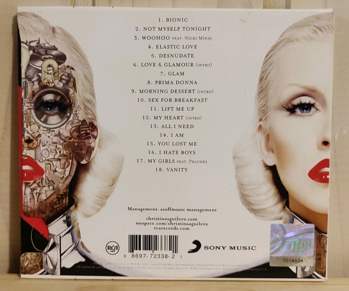 Christina Aguilera Bionic CD used - € 8,00 - Vendora.cy
