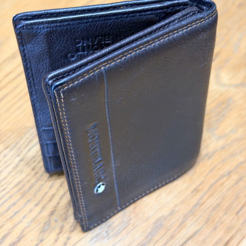 Montblanc Wallet Brown Like New