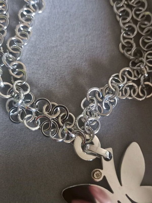 Κολιέ Folli Follie ασημί σαν καινούργιο