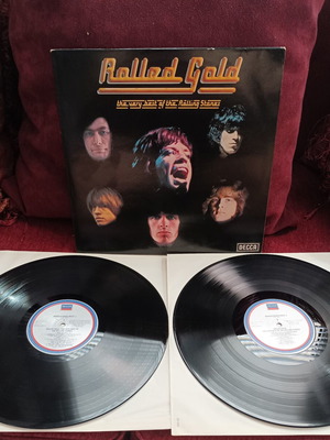 Rolled Gold 2xLP The Rolling Stones σαν καινούργιο, ροκ συλλογή