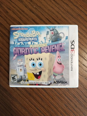 Παιχνίδι Spongebob Squarepants Planktons Robotic Revenge για Nintendo 3DS σαν καινούργιο