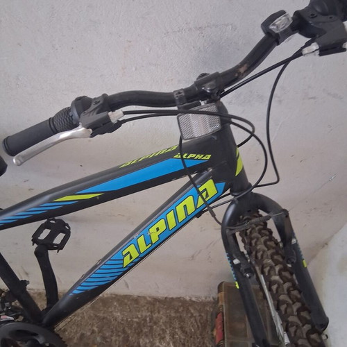 Alpina Alpha 26" Mountain Bike 2021 used, 21 speeds, black